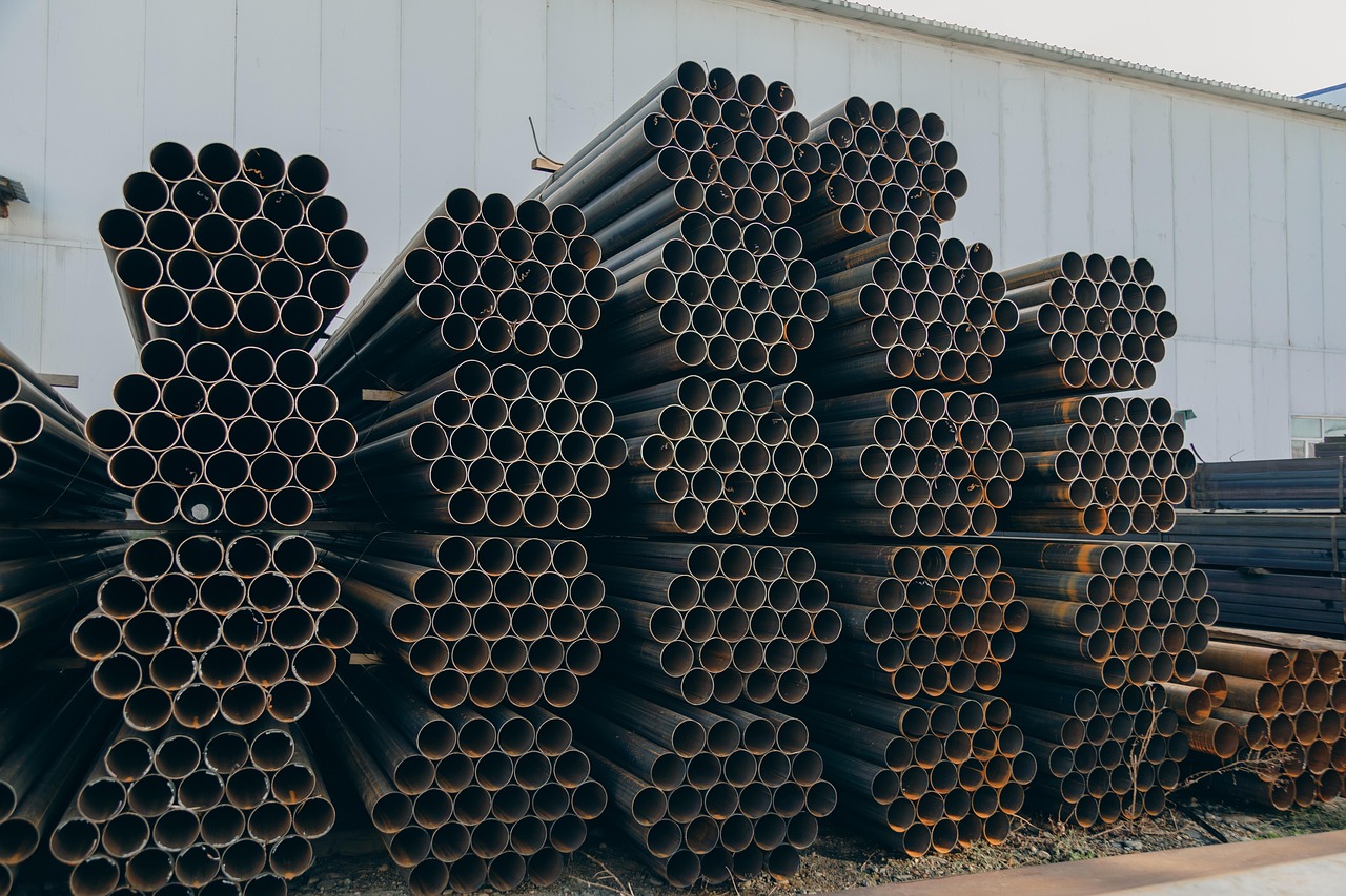 steel pipes, steel factory, metal pipes, manufacturing, construction equipment, storehouse, factory, steel pipes, steel pipes, steel pipes, steel pipes, steel pipes, steel factory